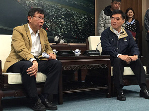 郝柯會 柯P：公車專用道問題在早8年蓋好