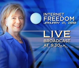 希拉蕊要求中國徹查Google遭攻擊事件