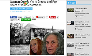 償還二戰債務  德夫婦付875歐元給希臘