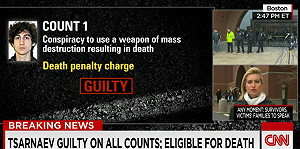 波士頓爆炸案2週年  炸彈客30項罪成立