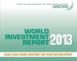 2013世界投資報告：台灣整體數據偏弱