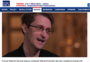 「真的讀過那些檔案？」  史諾登閃避問題