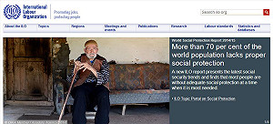 國際勞工組織：全球7成人口沒有社會保障