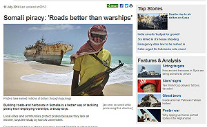 研究：索國海盜肆虐 同台灣政客放縱罪犯