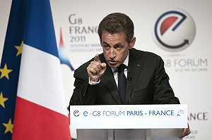 法總統沙柯吉呼籲管理網路