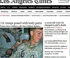 美媒再爆  駐阿富汗美軍辱屍醜聞