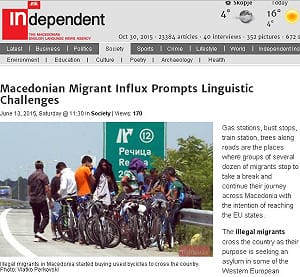 南歐路不通  難民北繞騎單車挺進挪威