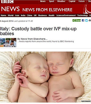 試管嬰兒搞烏龍！義法院判：生的才是娘