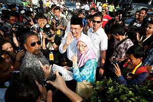 大馬投票率衝高  預計7點半後有結果