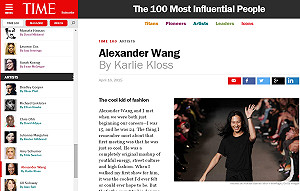 《時代》百大人物 柴靜、台裔王大仁入選