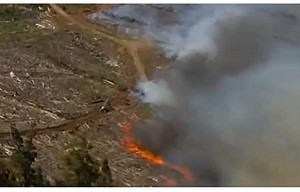 高溫引發山林大火  澳洲千人緊急疏散