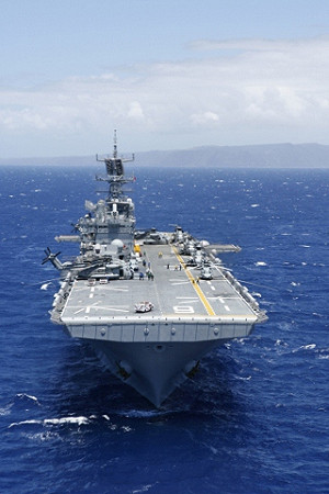 美兩棲突擊艦駛南海 與菲聯合演習