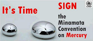 杜絕水銀公害  水俁限汞公約開放簽署