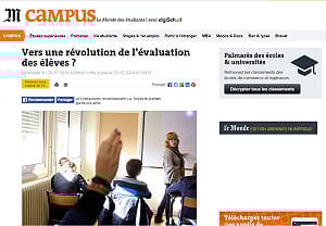 對學生評價的革命？法國討論取消分數