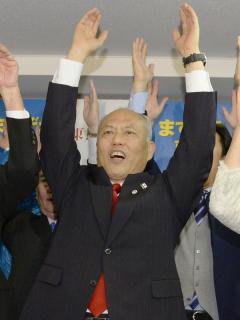 東京都知事補選 舛添要一確定當選