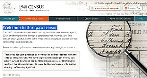 美1940普查資料首公開  網站險當機