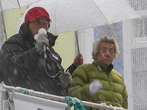 東京都知事選舉 成核能存廢前哨戰