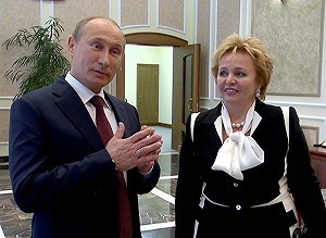 俄羅斯總統普丁夫妻  上電視宣布離婚