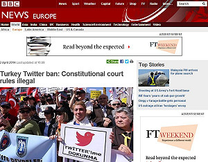 土耳其禁用推特  遭憲法法庭裁定違憲