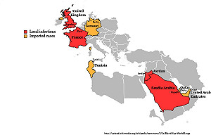 中東新冠狀病毒  疑似排泄物傳染