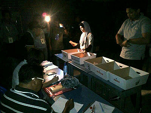 黑暗中計票  大馬選民盼國際勢力介入