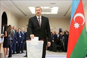 囊括85%選票  亞塞拜然總統成功3連任