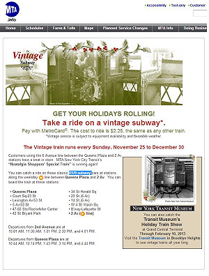 80年前的時空旅行  NY老式地鐵復古重現