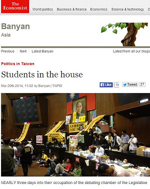 外媒：馬要歷史地位  學生爭民主與工作