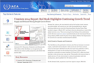 原子能組織報告：鈾供需持續成長
