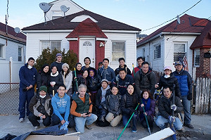紐約風災重建 感恩節正是志工日