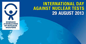 禁止核子試驗國際日  全球183國簽署