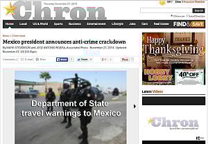 墨西哥求變　擬解散黑幫滲透的地方政府