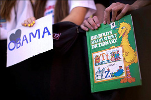 不想捲入選戰  芝麻街要歐巴馬撤廣告