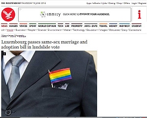 第17個彩虹國度！盧森堡通過同性婚姻法