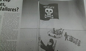 懷疑諷刺畫冒瀆伊斯蘭  印尼搜查英文報