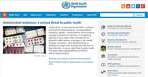 WHO警告公衛危機 ：抗生素抗藥性