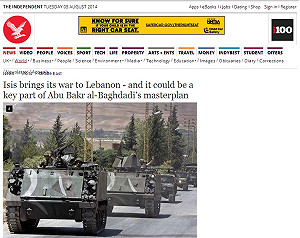 「伊斯蘭國」勢力蔓延到黎巴嫩