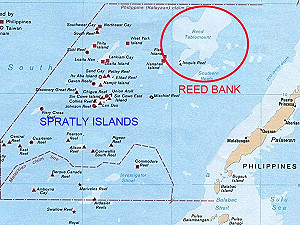 南海風雲起  菲國禮樂灘發現中國標記物