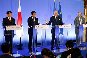 日法首度共同召開外交國防部長級會議