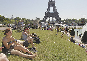 熱浪來襲 法國西部80萬戶大規模停電