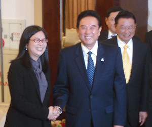 賴陳再會  陳雲林改口稱「幸媛」