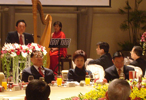 陳雲林晚宴致詞冗長  江丙坤戲稱「演講比賽」