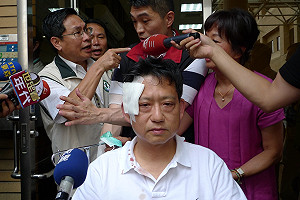 吳育昇譴責暴力 涂醒哲反嗆