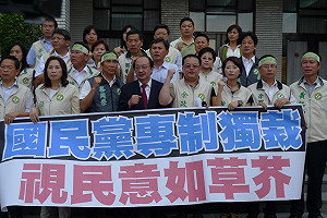 ECFA逕付二讀  綠營：民主已死