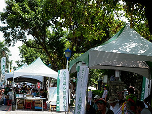 ECFA訴諸公投  本土社團立院外靜坐