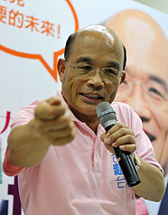 郝團隊重整　蘇貞昌：不評論