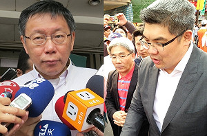 支持度：柯贏連  看好度則連大贏柯