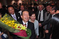 謝長廷：開展之旅 收穫比預期的多