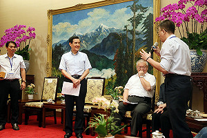 馬：兩岸現狀由政府打造 非天上掉下來