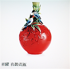 送教宗喜鵲瓷瓶是否合宜？藍綠不同調